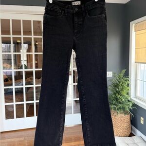 Madewell Women's Black Midrise Kick Out Jeans size 28